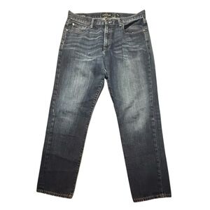 Lucky Brand Men's 221 Dark Wash Straight Jeans 36/32